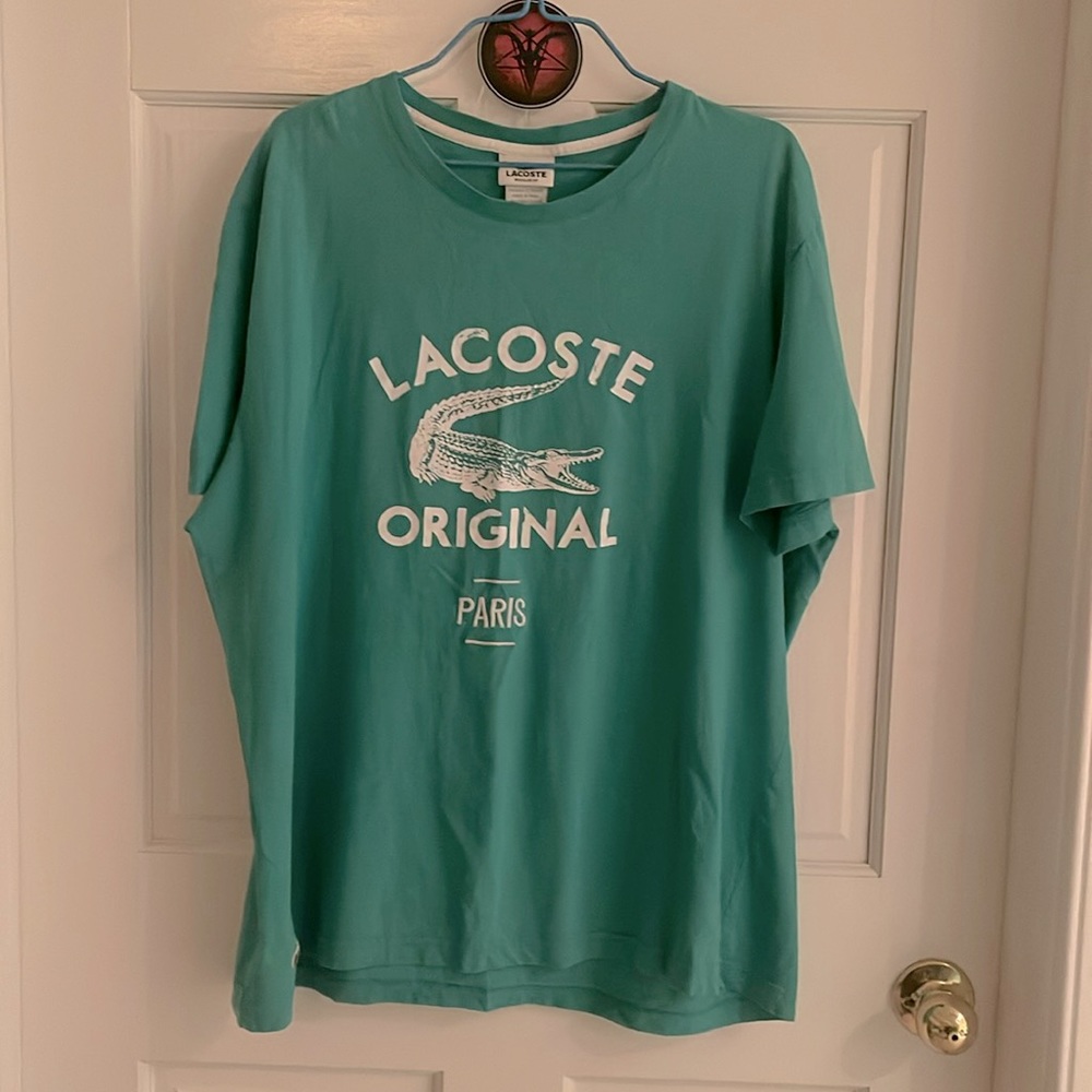 🐊 Lacoste mint green tee